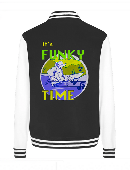 It`s funky time - College Jacket